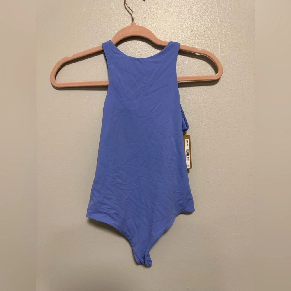 Skims High Neck Body Suit Periwinkle Fits Everyone collection - Picture 8 of 10